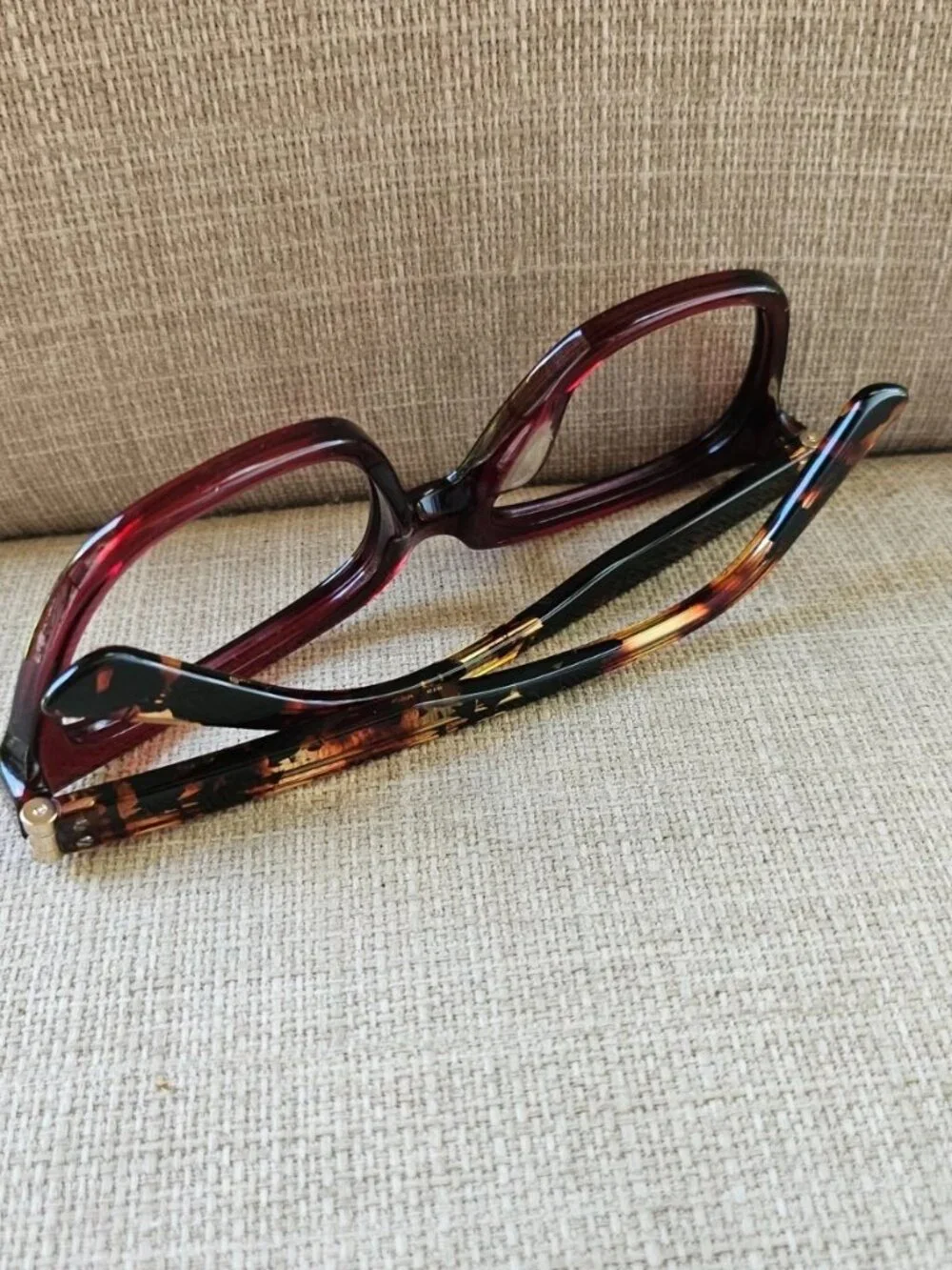 Calvin Klein Collection Eyeglasses Frame Burgundy Eyewear CK7989 Unisex Glasses